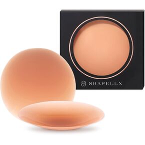 SHAPELLX Nipple Covers for Women Sticky Adhesive Nipple Pasties Reusable Silicone Nipple Covers Breast Petals in Kuwait