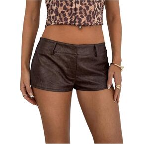 شورت شورتات Soly Hux للنساء Pu Leather