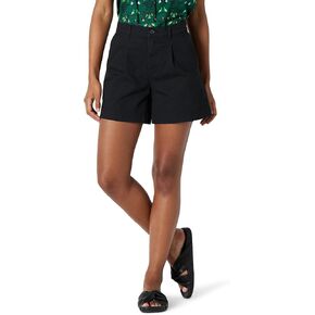 Amazon Essentials Women's High-Rise Relaxed-Fit Elastic Back Short