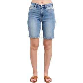 Judy Blue Women's High-Rise Vintage Wash Bermuda Shorts