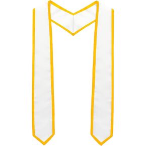 سرق التخرج ، تخرج عادي شرف Sash Classic مع Trim للجنسين تخرج البالغين فئة لعام 2025
