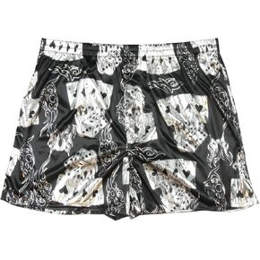 INTIMO Men's Roll Them Flaming Dice Cards Boxer Brief Underwear