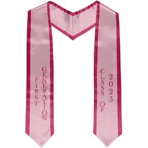 سرق التخرج من الجيل الأول 72 '' فئة 2025 التخرج لشركة التخرج هدية (Pink)