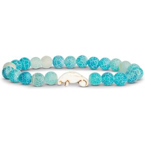 Fahlo Drift Bracelet Manatee Tracking Bracelet, Elastic, Supports Clearwater Marine Aquarium, one Size fits Most for Men and Women