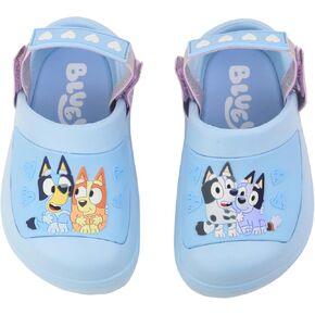 Bluey Boys & Girls Clogs Kids Slip On Beach Water Shoes with Adjustable Strap