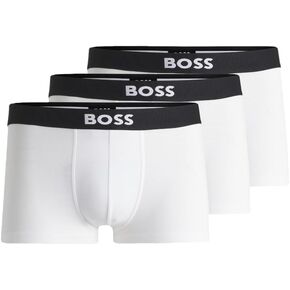 BOSS Men's 3-Pack Logo Icon Trunks
