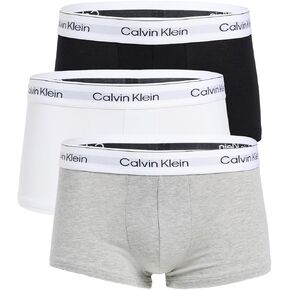 Calvin Klein underwear Men's Icon Cotton Stretch 3-Pack Low Rise Trunk