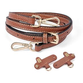 SENTEN Strap Replacement for Lonchamp Mini Bag Strap Kit, Leather Purse Shoulder Crossbody Adjustable Replacement for Women