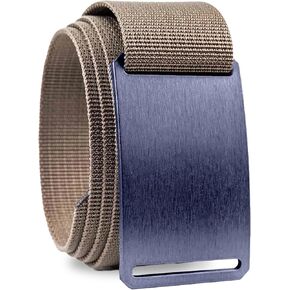 Grip6 Bluesteel Belt: أحزمة متينة للرجال والنساء ، حزام تكتيكي من نايلون متعدد الاستخدامات للعمل ، الجولف ، الاستخدام غير الرسمي والخارجي