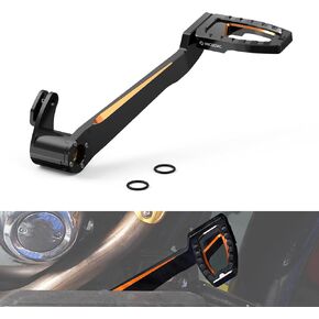 Black Back Rear Brake Pedals Rear Brake Levers Compatible with Harley Electra Glide Standard FLHT 2019-2022, Road Glide Special FLTRXS 2015-2023, Replacement for 50600067, See Fitment