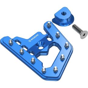Rear Foot Lever Peg Extender Brake Pedal Extension Aluminum Compatible with Yamaha Raptor 700 YFM700R 2006 2007 2008,Raptor 700R YFM700R 2009 2010 2011 2012 Black,See Fitments