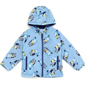 Bluey zip up stack jack stack اطلاع على أحجام الأطفال الصغيرة (12 شهرًا - 5-6)
