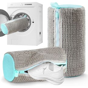 Shoe Washing machine Bag 2pc Large Size Shoes Laundry Bag Durable Construction Clean Quietly and Efficiently for Washer and Dryer Protect Sneakers and Toys & Delicates