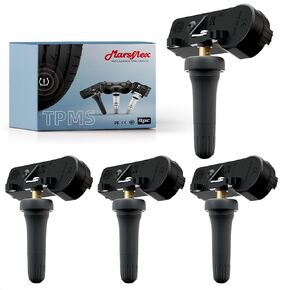 Marsflex TPMS Sensor 13598773 433MHZ Fit for Chevy GMC Cadillac Buick, Tire Sensors for Chevrolet Malibu Silverado Impala Cruze Regal Lacrosse, Tire Pressure Monitoring Sensor Replaces# 13516165 4PCS