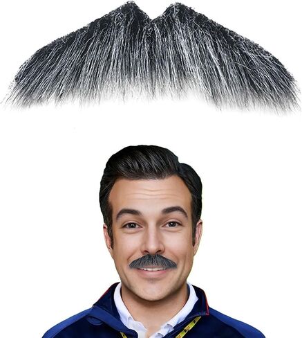 Honcloud Fake Mustache Cosplay Beard for Adult Halloween Costume Accessories in Saudi Arabia
