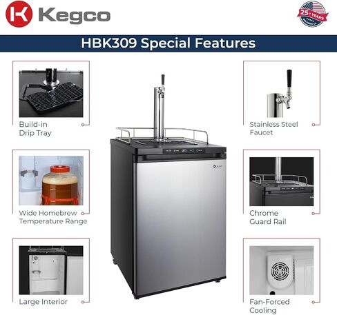 Kegco MDK-309SS-01 Keg Dispenser, Stainless Steel in Kuwait