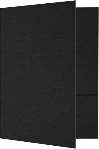 9 x 12 Presentation Folders - Standard Two Pocket - Burgundy Linen - Red - Pack of 25 | Perfect for Tax Season, Brochures, Sales Materials and so Much More! | SF-101-DB100-25 in Saudi Arabia