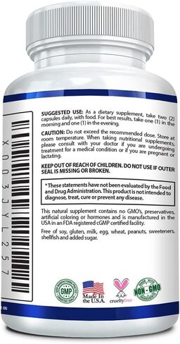 Research Verified Vertigo Defense - Soothe Symptoms and Support Inner Ear Balance - Vitamin D3, Ginger, Ginkgo Biloba, BioPerine - 60 Capsules in Saudi Arabia