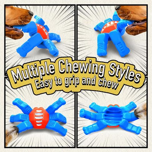 5 Pack Plush Small Dog Toys For Aggressive Chewers Small Breeds, Indestructible Puppy Toys, Tough Stuffed Animals Puppy Chew Toys, Durable Tug Of War Dog Toy, Squeaky Dog Toys For Aggressive Chewer in Saudi Arabia