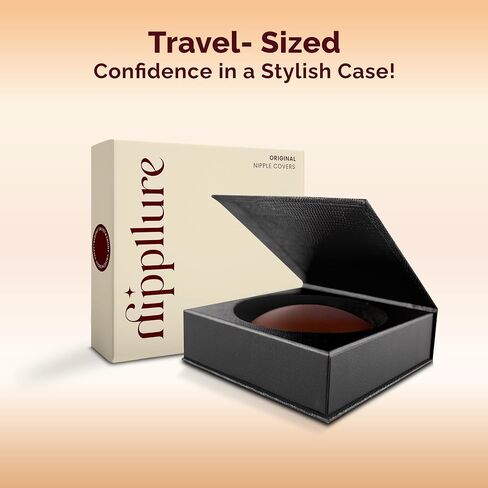 Reusable Sticky Adhesive Nipple Covers for Women – Silicone Petals with Travel Box in Saudi Arabia