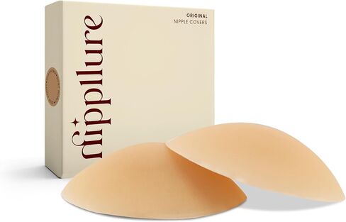 Reusable Sticky Adhesive Nipple Covers for Women – Silicone Petals with Travel Box in Saudi Arabia