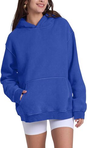 Hatant Oversized Hoodie Sweatshirts for Women Couples Heavyweight Hoodies Pullover Vintage Acid Wash Sweaters Pullover 2025 in Kuwait