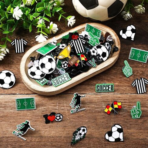 60 Pcs Baseball Softball Soccer Football Enamel Pins Bulk Sport Trading Lapel Pin Senior Night Party Favors for Hat Shirt Backpack Sport Player Award Gift, 12 Style in Saudi Arabia