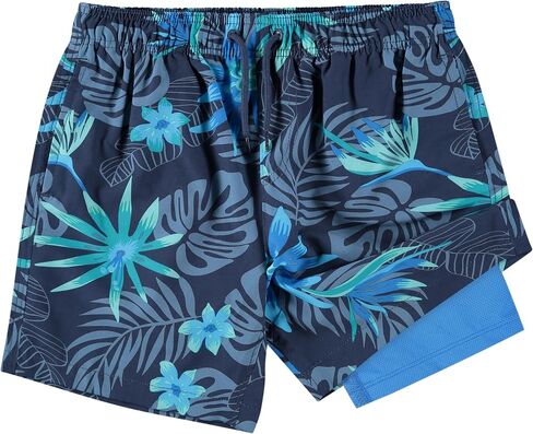 Kanu Surf Boys Adventure Boys Swim Trunks with Compression Liner Quick Dry Stretch Swimsuit in Saudi Arabia