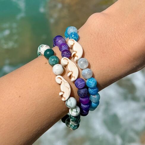 Fahlo Drift Bracelet Manatee Tracking Bracelet, Elastic, Supports Clearwater Marine Aquarium, one Size fits Most for Men and Women in Saudi Arabia