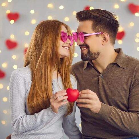 AEAHALY Heart Sunglasses for Women and Men Rimless Heart Shaped Sunglasses Heart Glasses Bachelorette Bride Party Favor in Saudi Arabia