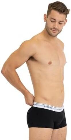 Mens Low Rise Trunks Underwear 180 GSM Cotton Boxer Briefs With Supportive Two-Ply Counter Pouch in Kuwait