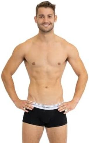 Mens Low Rise Trunks Underwear 180 GSM Cotton Boxer Briefs With Supportive Two-Ply Counter Pouch in Kuwait