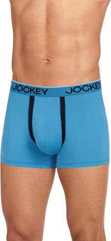 Jockey Men's Chafe Proof Pouch Microfiber 3" Trunk - 3 Pack in Kuwait