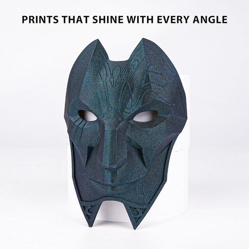 Aceaddity Silk Magic PLA 3D Printer Filament, Multi-Colour Tri-Extrusion 1.75mm 3D Printing PLA Filament, Shiny Silk Coextruded PLA, Dimensional Accuracy +/- 0.03 mm, 1kg/2.2lbs (Blue-Red-Green) in Saudi Arabia
