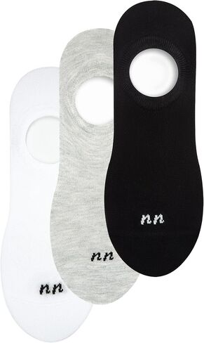 No Show Bamboo Socks - 6 Pairs, Luxury Non-Slip, Super Soft & Breathable Trainer Socks for Men & Women in Saudi Arabia