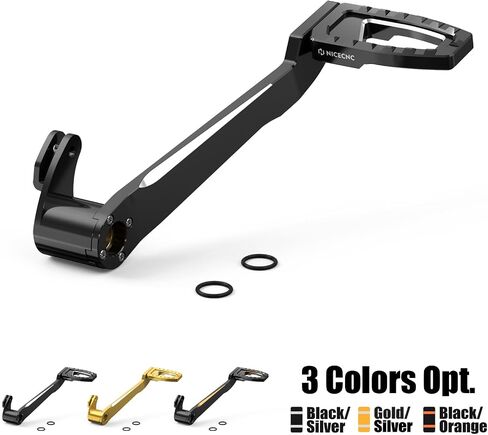 Black Back Rear Brake Pedals Rear Brake Levers Compatible with Harley Electra Glide Standard FLHT 2019-2022, Road Glide Special FLTRXS 2015-2023, Replacement for 50600067, See Fitment in Saudi Arabia