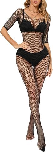 نساء صيد الأسماك bodysuit مثيرة Lingerie شبكة واحدة in Kuwait