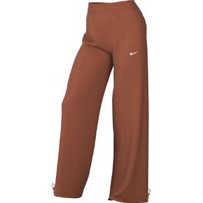 Nike Sportswear Everything Wovens Women's Mid-Rise Open-Hem Pants (FQ3588-825, Burnt Sunrise/Sail)