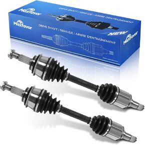 CV Axle Front Fit for 2003-2022 Toyota 4Runner, 2005-2022 Toyota Tacoma, 2007-2014 Toyota FJ Cruiser, for 2010-2022 Lexus GX460, 2003-2009 GX470 CV Axles Joint Shaft Assembly (A Pair)