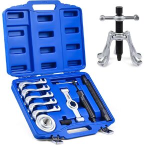 Orion Motor Tech Heavy Duty Hub Puller Kit, Wheel Hub Puller with Adjustable Legs, Large Brake Drum Puller with Hydraulic Ram, Mechanical Hub Removal Tool Set for Cars Trucks Large Vehicles