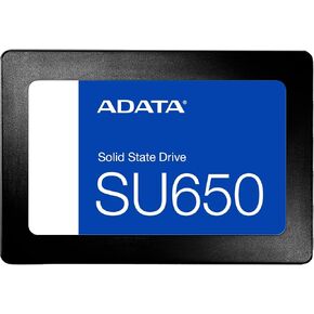 ايه داتا محرك أقراص صلب داخلي SU650-240 جيجابايت من التيميت مع 3D ناند فلاش، 2.5 زول، شوارز