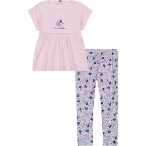 Tommy Hilfiger Baby Girls 2pc Tunic Legging Set