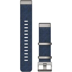 Garmin Acc, MARQ, QuickFit 22m, Jacquard Weave Nylon Strap, W125648106 (Jacquard Weave Nylon Strap, Indigo QuickFit, Band, Navy, Garmin, MARQ Adventurer, MARQ Athlete, MARQ)