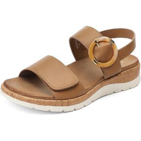 Ubfen Womens Flat Sandals Arch Arch Support Open Toe Walk