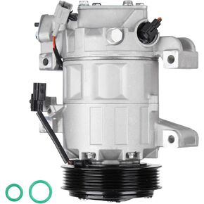 Air Conditioner AC Compressor with Clutch Compatible with Nissan Altima 2.5L TWO Plugs (Only fit SL or SV)2013-2018, Compatible with Altima 2016-2018 (Only fit SL) 3.5L, for INFINITI QX60 2018-2019