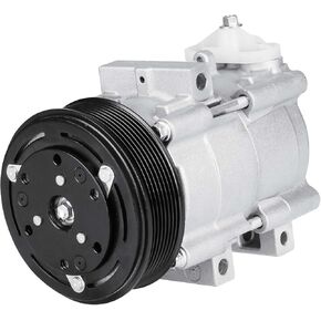 ضاغط التيار المتردد مع القابض لـ Ford F-250 350 450 550 Super Duty 5.4L 1999-2001 ، 6.0L 2003-2007 ، 6.8L 1999-2003 ، الرحلة 5.4L 6.0L 2003-2005 ، F53 6.8L/LCF 4.5L/LOBO