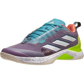أحذية تنس Adidas النسائية Avacourt ، الظل/البنفسجي/الليمون ، الولايات المتحدة 8.5 واط