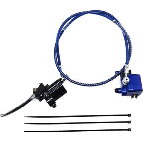 PRO BAT Hydraulic Front Brake Caliper Cylinder Master System for 50cc 70cc 90cc 110cc 125cc SSR Apollo Chinese PIT Trail PRO Dirt Bike (Golden)