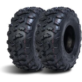 HALBERD 145/70-6 Tires for Go Kart Street Mini Bike, 4PR Off-road ATV Tires 145 70-6, Tubeless, Set of 2, HU01