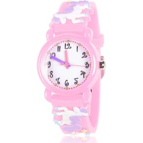Kids Watch Ages 3-8, 3D Lovely Cartoon Watch for Girls - Best Gifts